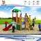 Ensemble de jeux en plein air pour enfants avec parc d'attractions et toboggan