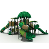 Aire de jeux extérieure pour enfants avec équipement de toboggan pour parc d'aventure