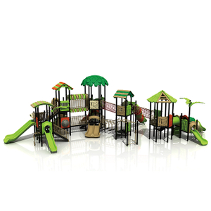 Kids Outdoor Park Forest Silde Aire de jeux pour l'équipement préscolaire