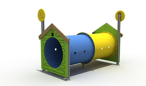 Outdoor Dog Park Crawl Tunnel Agility Training Set pour aire de jeux pour animaux de compagnie
