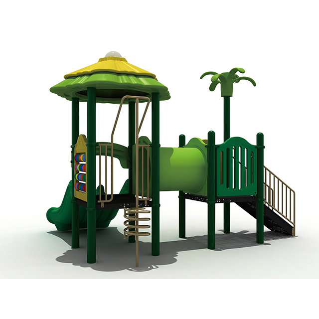 Terrains de jeux de forêt d'enfants avec l'équipement extérieur de jeu de glissière pour le parc d'attractions