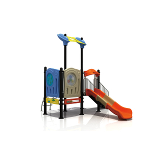 Équipement extérieur coloré de terrain de jeu de glissière de parc moderne pour des enfants