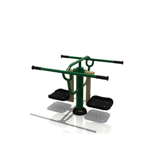 Équipement de fitness pour skieur double slalom extérieur mini ski pour enfants